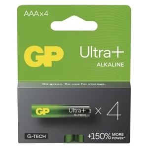 Baterie BP AAA Alkaline Ultra Plus 1,5 V 4 Ks