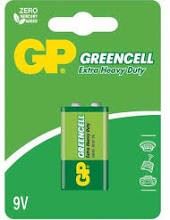 Baterie GP 9V Greencell 1 KS