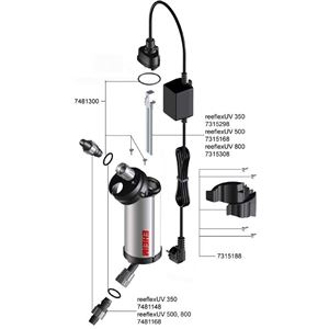 Těsnění UV lampy EHEIM  (7481300)