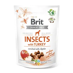 Brit Care Dog Crunchy Cracker Insects with Turkey and Apples 200 g