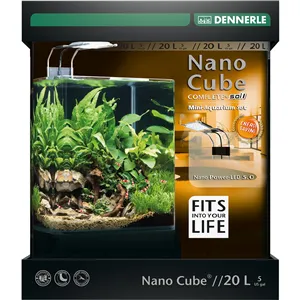 Akvarium DENNERLE NanoCube Complete+ SOIL 20L PowerLED