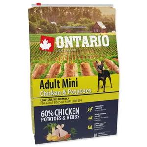 Ontario Adult Mini Chicken & Potatoes 2,25 kg