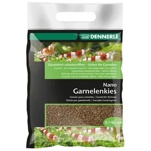 DENNERLE NANO GARNELENKIES, hnědý písek 2kg