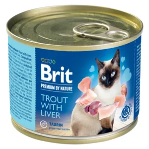 Brit Premium by Nature Trout with Liver 200 g 