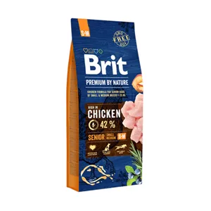 Brit Premium by Nature Senior S+M 15 kg 