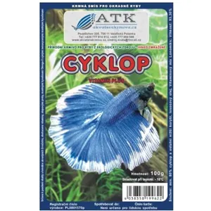 Mražené krmivo Cyklop 100g - BLISTR