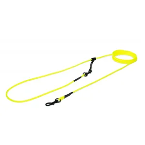 Tamer lanové vodítko Easy Long - Slim, neon žluté, 2,5 m