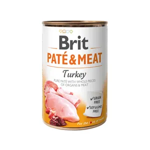 Brit Paté & Meat Dog Turkey 400 g