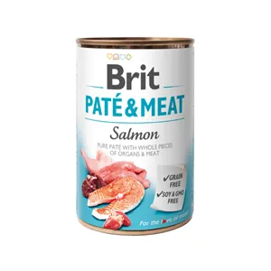 Brit Paté & Meat Dog Salmon 400 g  