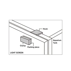 ADA Železný držák pro Light Screen 60