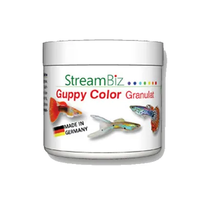 StreamBiz Guppy Colour Granulat 40 g