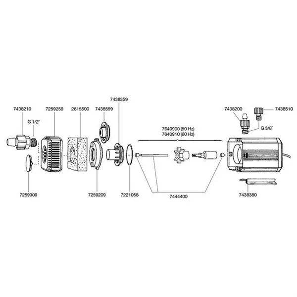 čerpadlo EHEIM universal 1250 1200l/h