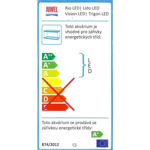 Akvárium Juwel Rio 125 LED tmavě hnědé se skřínkou