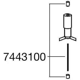 EHEIM OSIČKA ROTORU PRO 1060, 2260  (7443100)