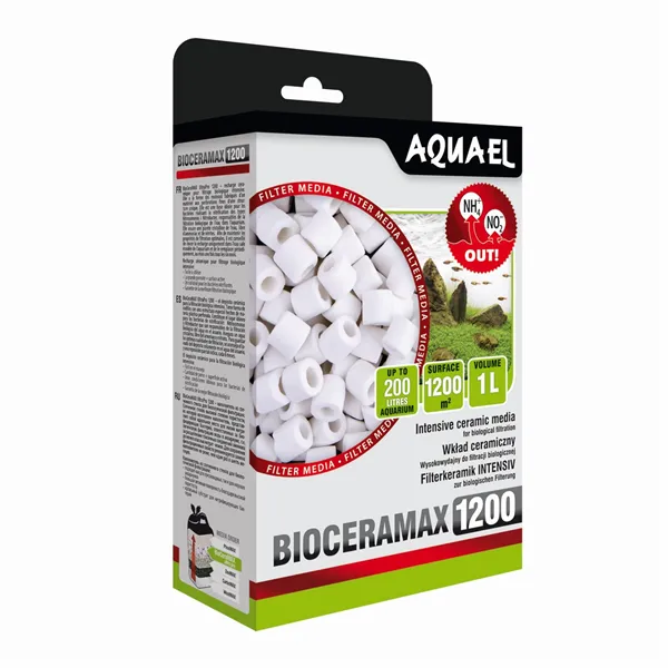 Aquael Bioceramax 1200 filtrační náplň 1L