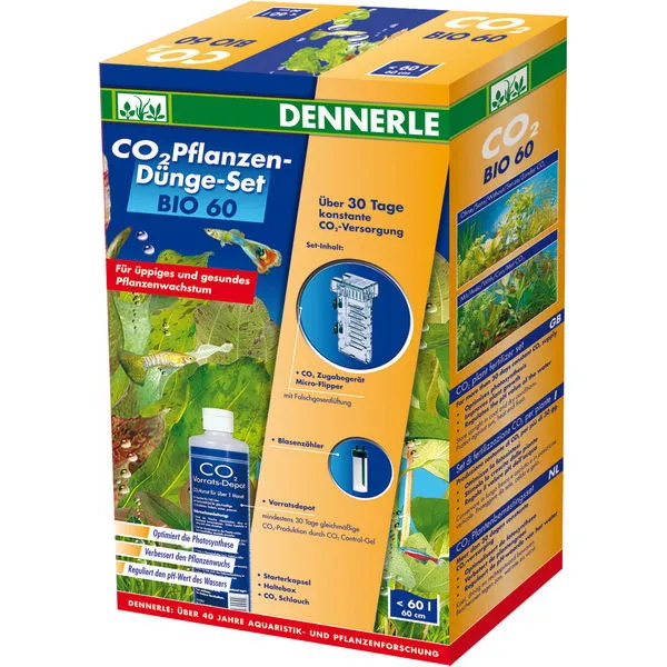 DENNERLE BIO 60 CO2 set k přihnojování rostlin