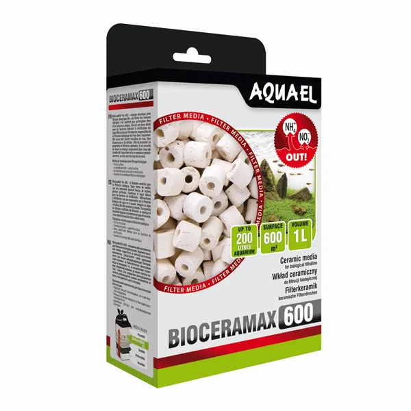 Aquael Bioceramax 600 filtrační náplň 1L