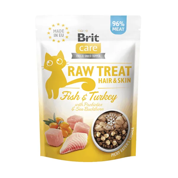 Brit Raw Treat Cat Hair&Skin 40 g 