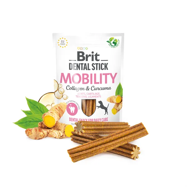 Brit Dental Stick Mobility with Curcuma & Collagen 7 pcs 251 g