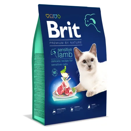 Brit Premium by Nature Cat. Sensitive Lamb 8 kg